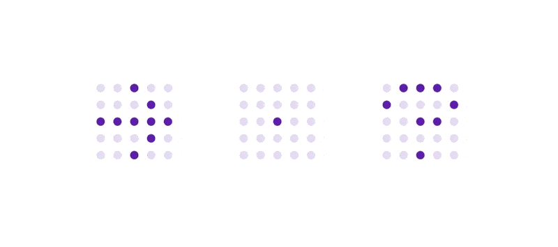AI chat and processing indicator